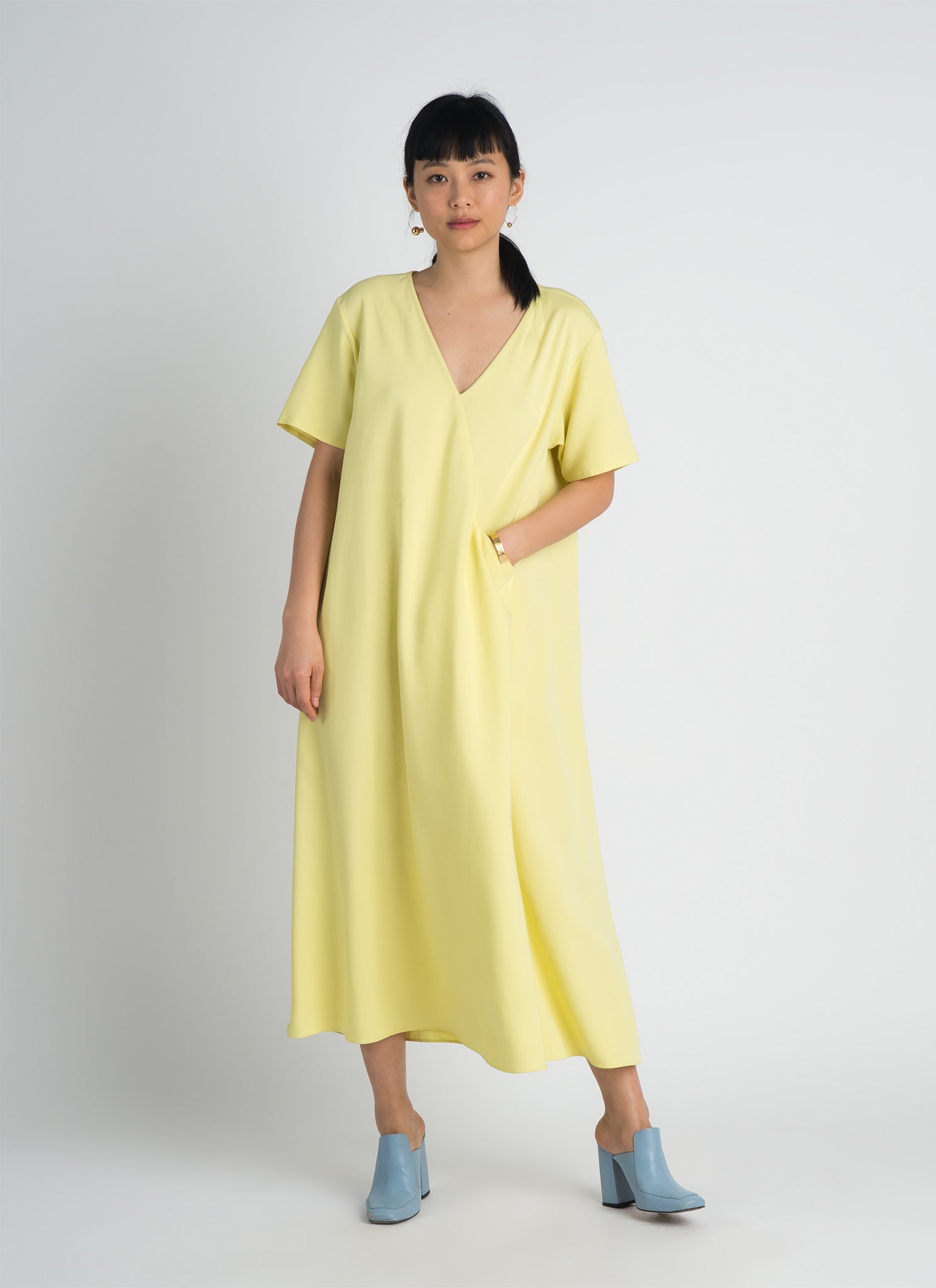 mango silk dress